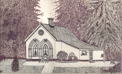 Tekening van Bram Versteegt