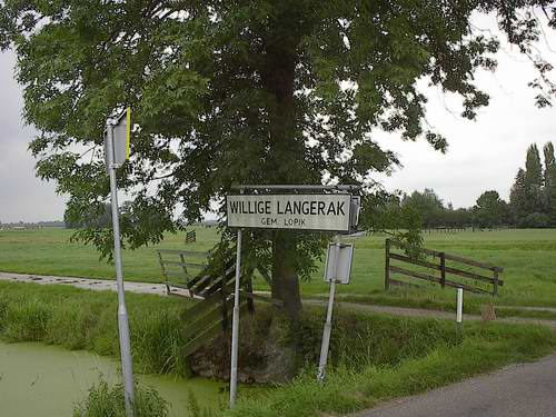 Sign of Willige Langerak.