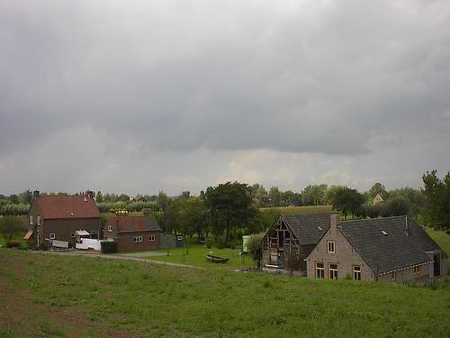 View from de dike.